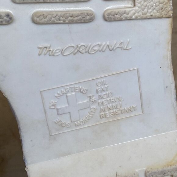 Dr. Martens 1460 Mono Boots White Unisex / M9 - W10 - Picture 11 of 15